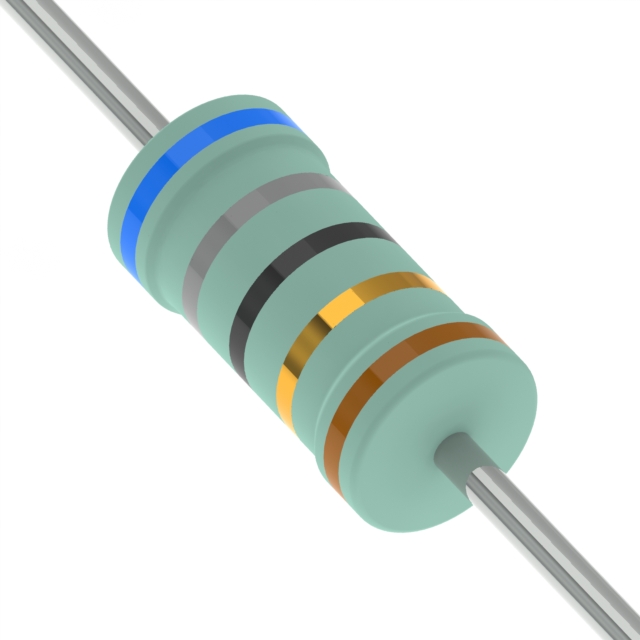 68 Ohm Axial 5% WS Series