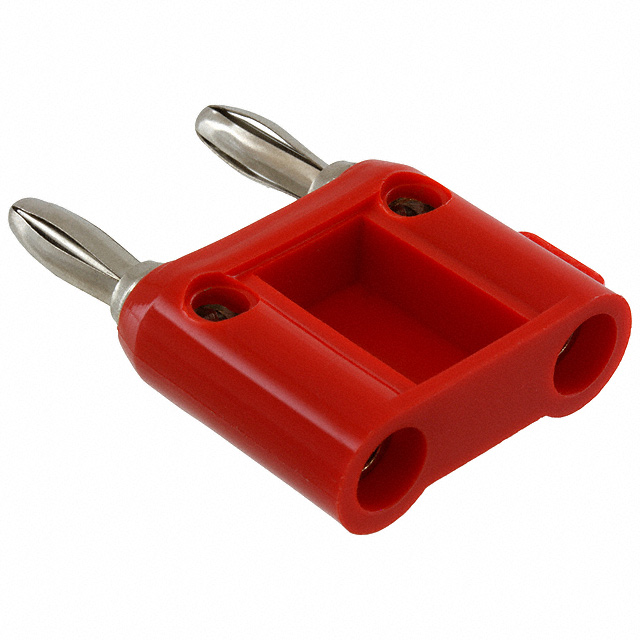 DOUBLE BANANA PLUG RED