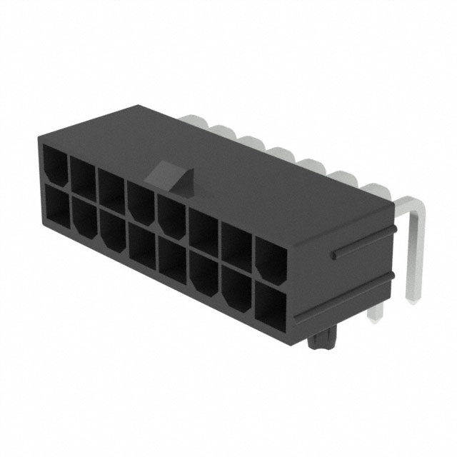 16 Position Mini-Fit Jr 5569 Black