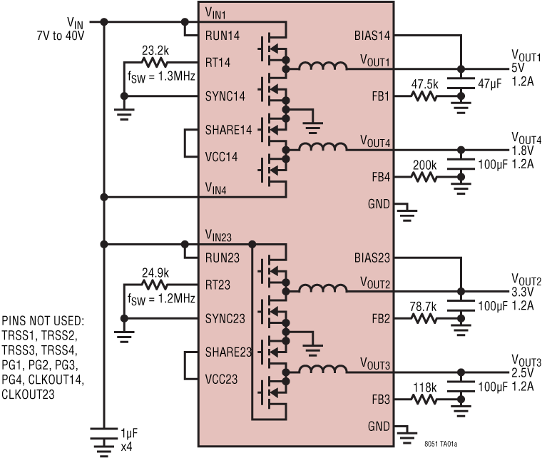 LTM8051 product image