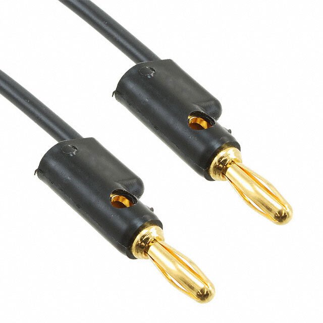 2948 Series, Patch, Gold, Banana Plug, Black