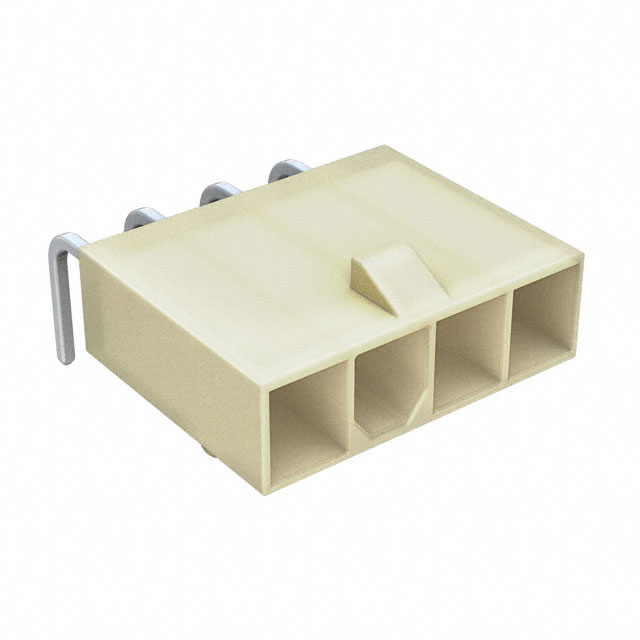 Mini-Fit Jr 5569 4 Position 1 Row Natural