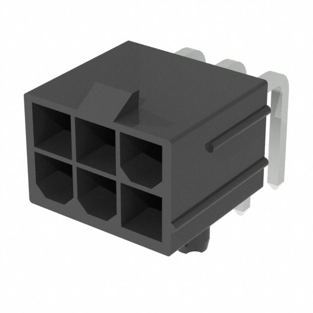 6 Position Mini-Fit Jr 5569 Black